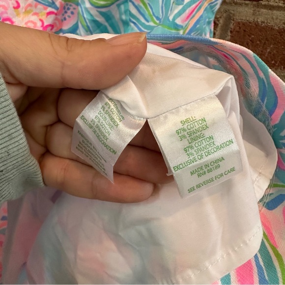 Lilly Pulitzer Pink and Blue Swim Coverup - Picture 12 of 12